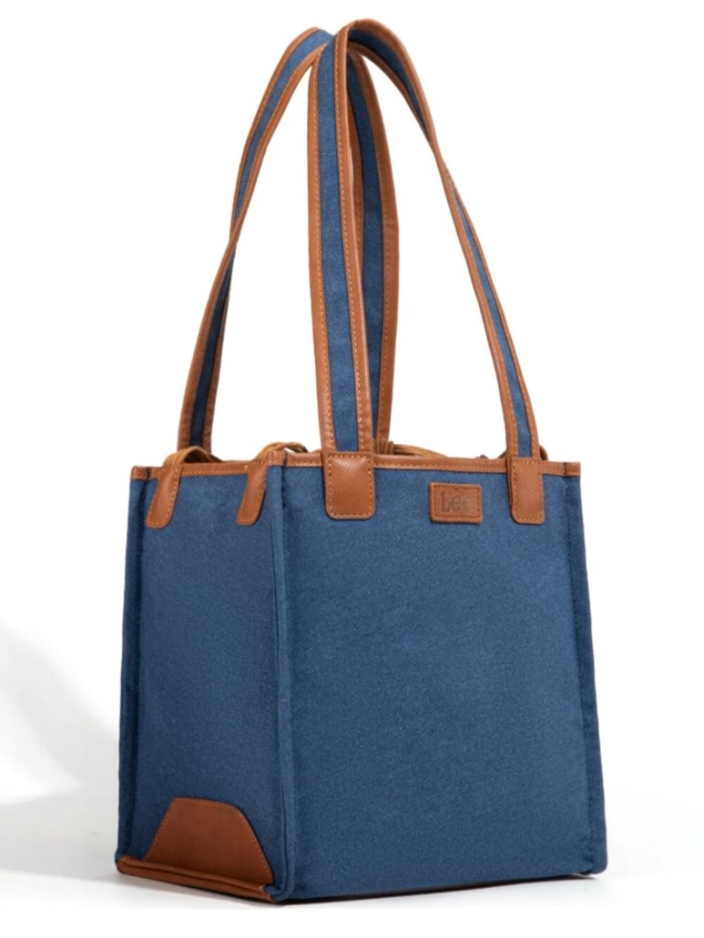 Lee Canvas Top Knot Handle Tote Bag/Shoulder Bag